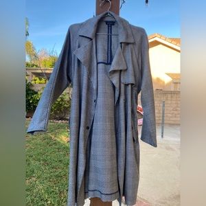 Navy Blue Top Shop Women’s US size 10 overcoat